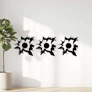 Sticker Autocollant Impact de balle