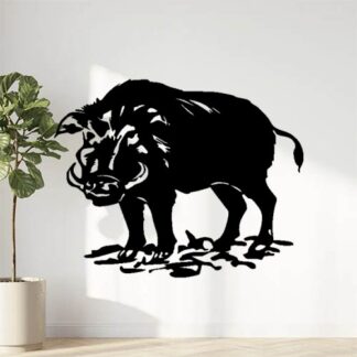 Sticker Autocollant Sanglier