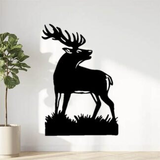 Sticker Autocollant Cerf