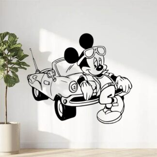 sticker autocollant Disney mickey 4 FANS4