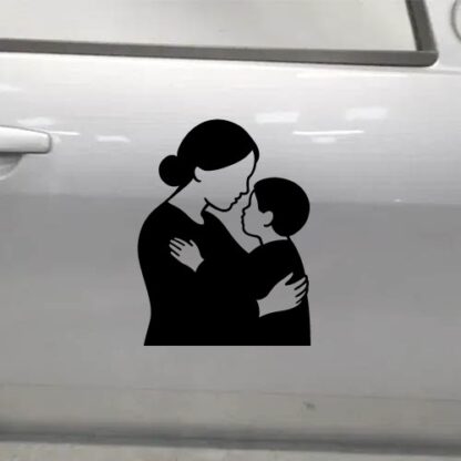 Sticker autocollant maman et enfant décoration decostickerstore - FF1ZCP