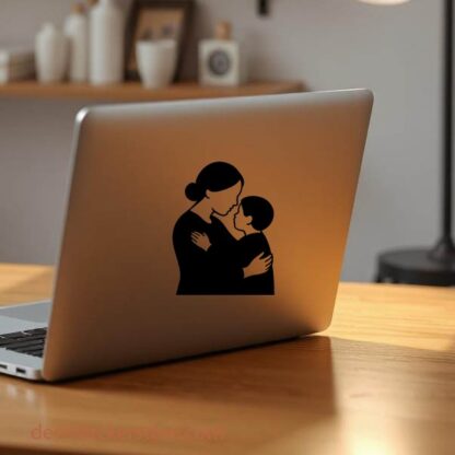 Sticker autocollant maman et enfant décoration decostickerstore - FF1ZCP