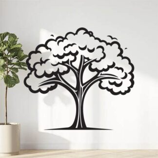 Sticker Autocollant arbre fleur  FL918