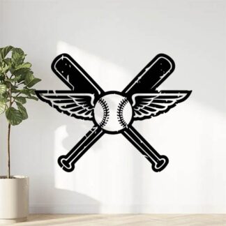 sticker autocollant sport baseball 5 FLFRB