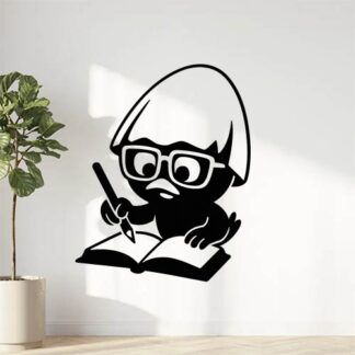 Sticker autocollant Calimero étudiant décoration decostickerstore - FLLKFE