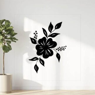 Sticker Autocollant végétal fleur  FLW21029