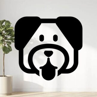 sticker autocollant animaux chien FNN8N