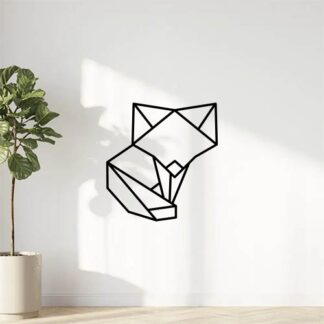 sticker autocollant animaux renard origami 5 FNYOQ