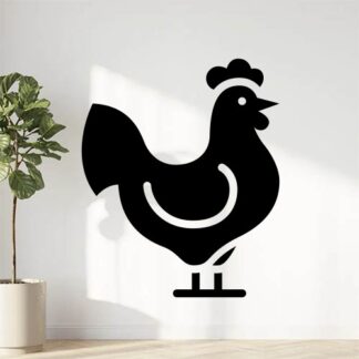 sticker autocollant animaux oiseau poule 5 FXVBB
