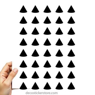 40 gommettes adhésives géométriques 3 FXY69