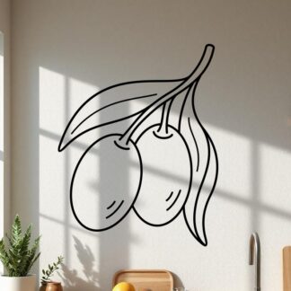 sticker autocollant olive nourriture fruit restaurant 7 FYDYY