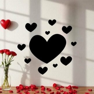 sticker autocollant Coeur love FYKHB