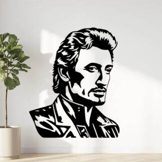sticker autocollant célébrité Johnny-Hallyday 1 FYOFE