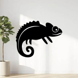 Sticker Autocollant cameleon animaux  G65