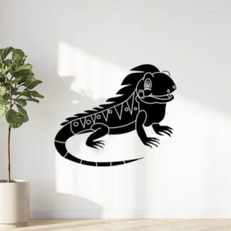 Sticker Autocollant iguane dragon animaux  G76