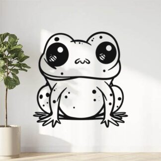 Sticker Autocollant grenouille animaux  G77