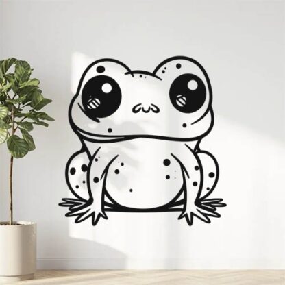 Sticker Autocollant grenouille animaux  G77