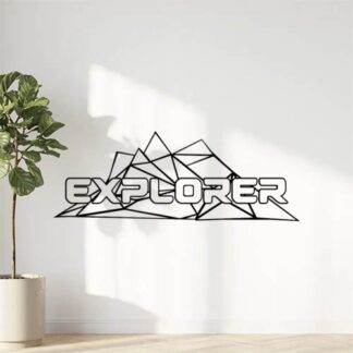 Sticker Autocollant origami explorer