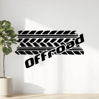Sticker Autocollant Trace Pneu Offroad