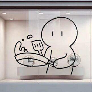 sticker autocollant cuisine restaurant métier 4 G8ZEM