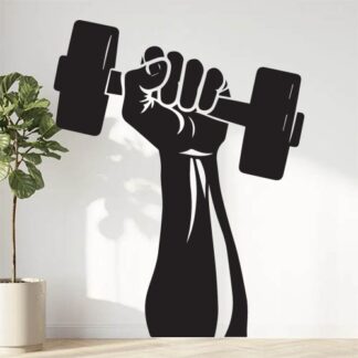 sticker autocollant musculation bodybuilder sport 6 GBQ5Y