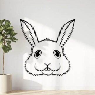 sticker autocollant animaux lapin 3 GS5PI