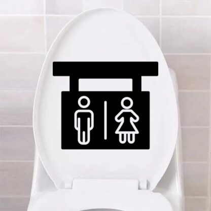 sticker autocollant pictogramme wc 5 GTGJN