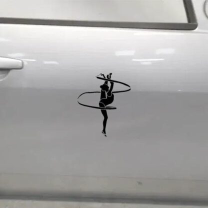 Sticker Autocollant ruban danse gymnase  GYM15569