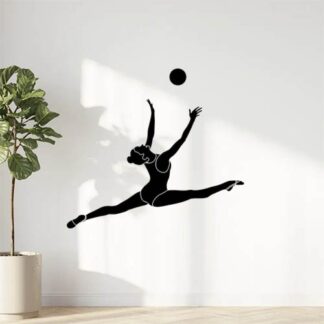 Sticker Autocollant balle danse gymnase  GYM15573