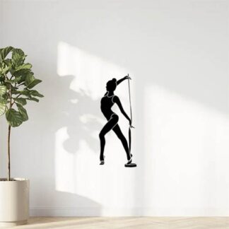 Sticker Autocollant ruban danse gymnase  GYM15580