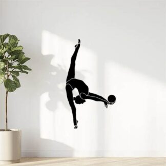 Sticker Autocollant balle danse gymnase  GYM15581