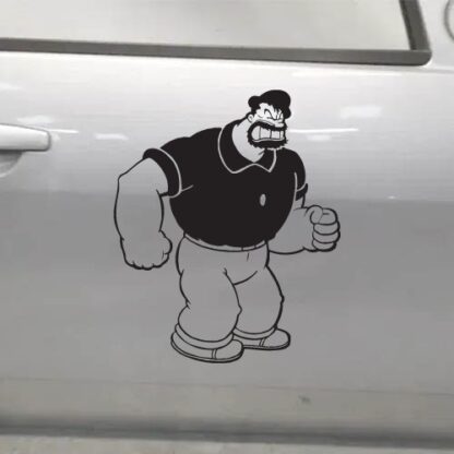 Sticker Autocollant bluto popeye hero  H2403