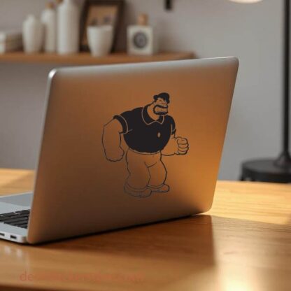 Sticker Autocollant bluto popeye hero  H2403