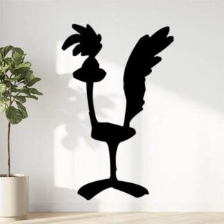 Sticker Autocollant bipbip coyotte hero  H2413