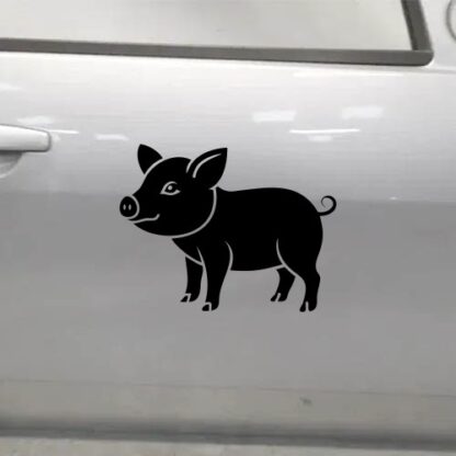 sticker autocollant animaux cochon 8 H6EWE