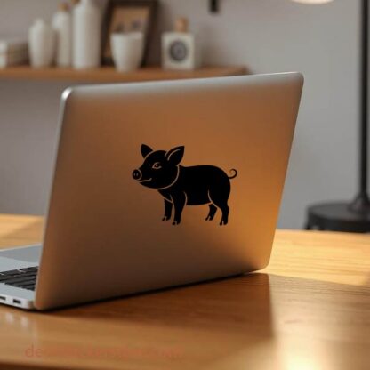 sticker autocollant animaux cochon 8 H6EWE
