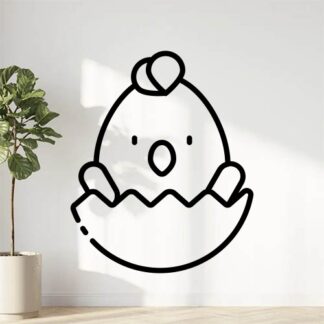 sticker autocollant animaux oiseau poule 9 HCCQJ