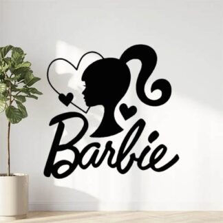Sticker Autocollant barbie enfant hero  HE0909