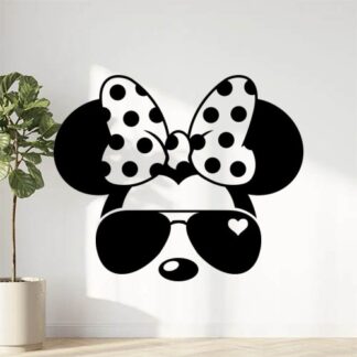 Sticker Autocollant minnie disney hero  HE0914