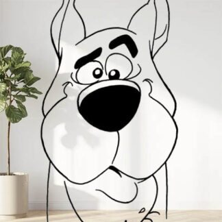 Sticker Autocollant scoobydoo chien animaux hero  HE0928