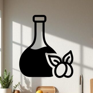 sticker autocollant olive nourriture fruit restaurant 1 HOSP5