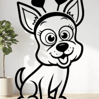 sticker autocollant Chien animaux 2 HYTIR