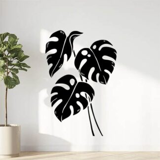 sticker autocollant feuille plante fleur 4 I180V