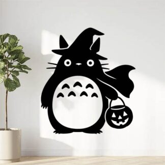 Sticker autocollant Totoro fête Halloween décoration decostickerstore - IA7BUY