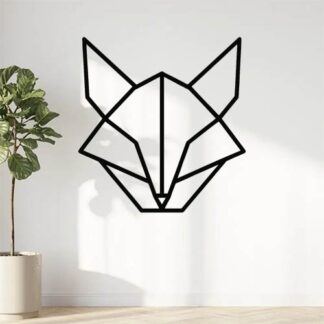 sticker autocollant animaux origami renard 2 ILNLP