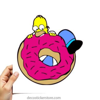 Sticker Autocollant simpsons imprimé IMP20231312