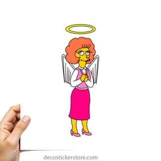 Sticker Autocollant simpsons imprimé IMP20231320