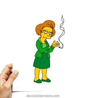 Sticker Autocollant simpsons imprimé IMP20231324