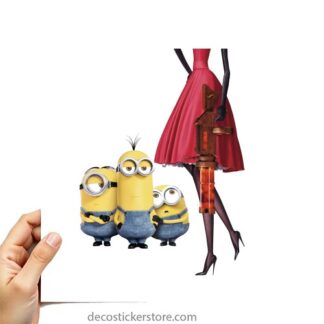 Sticker Autocollant  minion imprimé IMP20231429