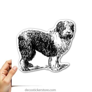 Sticker Autocollant chien  imprimé IMP2023214